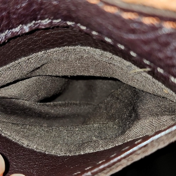 The Sak leather colorblock crossbody purse - Picture 5 of 10